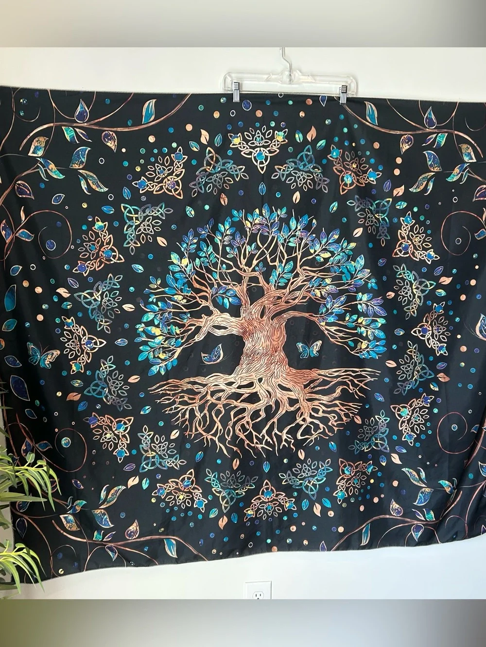 Celtic Tree of Life Tapestry 51” x 58” - Picture 1 of 1